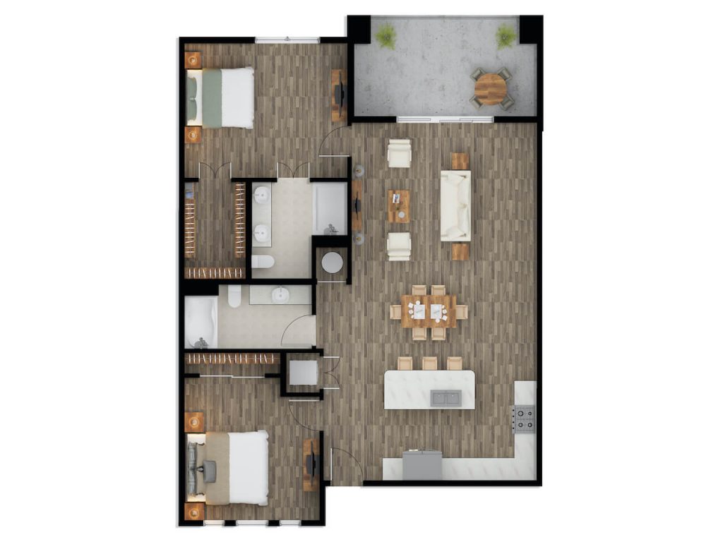B4 floor plan